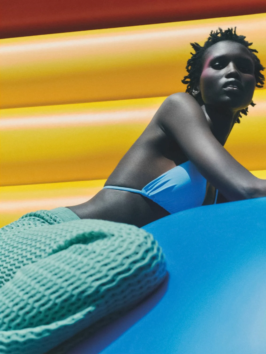 Amar Akway Pops into Vogue Spain June by Yago Castromil — Anne of